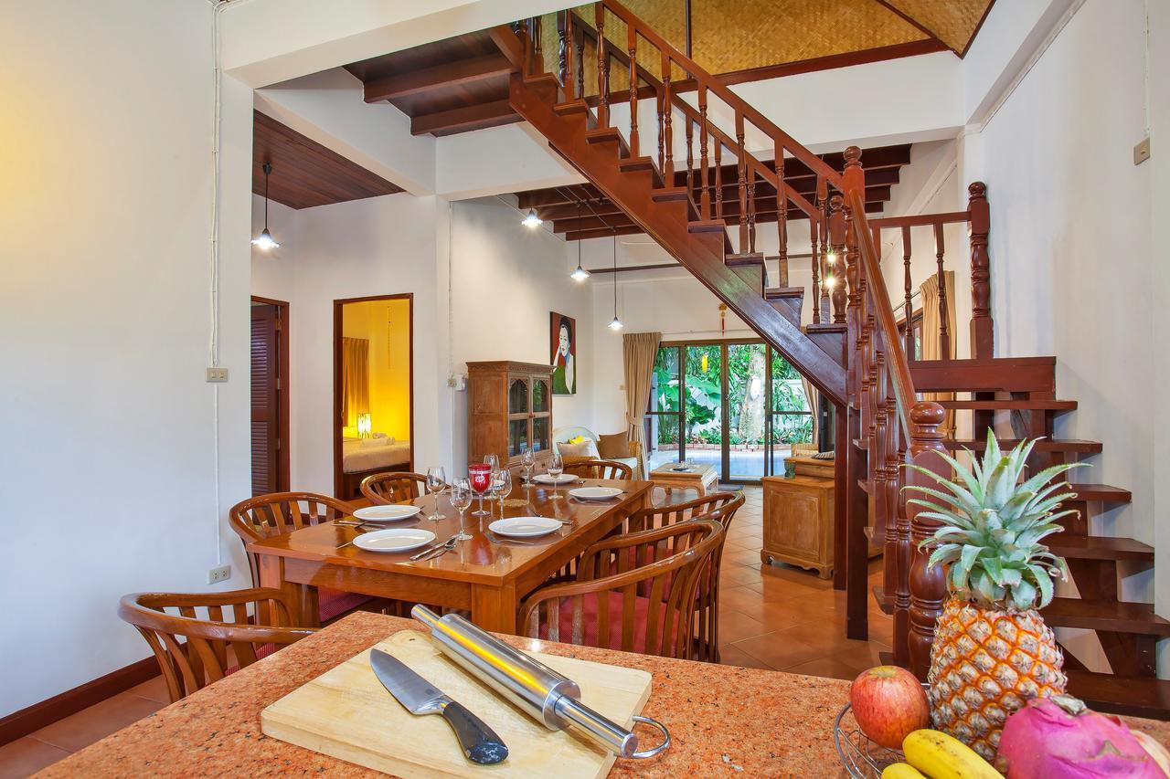 Traditional Thai Villa Nikkie In Tropical Nature, 4Br & Pool, Near Rawai Beach Nai Harn Buitenkant foto